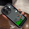 Game Super Mario Phone Case For IPhone 17 Pro Max 15 Pro 16 14 Plus 12 13 Mini 11 Pro Shockproof Soft Cover