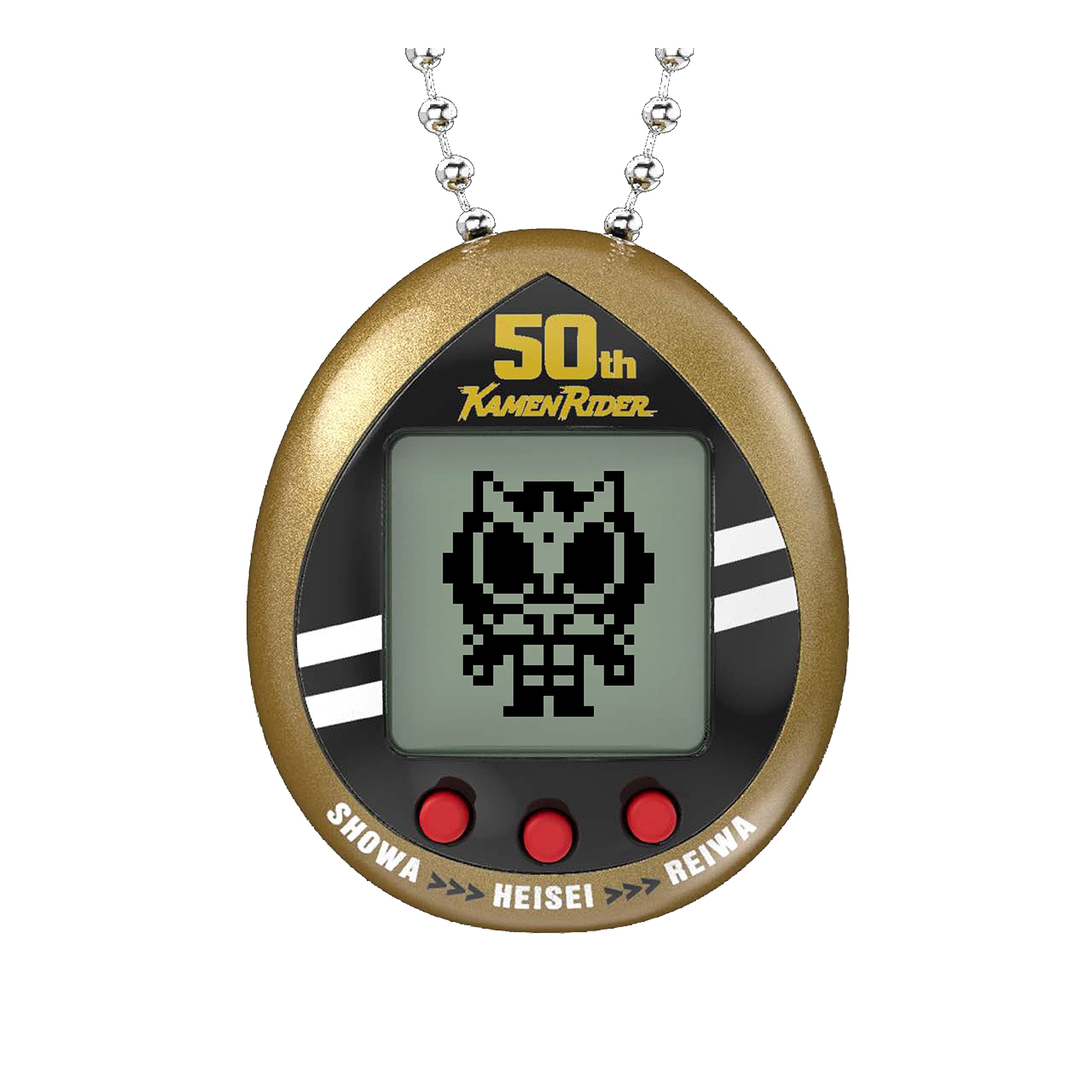 

Tamagotchi Nano x Kamen Rider 50th Anniversary Legacy Gold Version