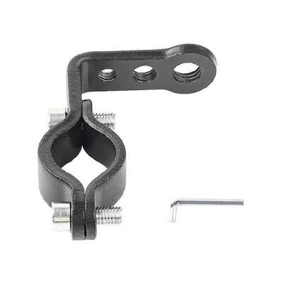 Pince de Guidon de Moto Supports de Positionnement Multi-trous Matériau Métallique Antirouille Installation Facile pour les Motocyclistes Fréquents