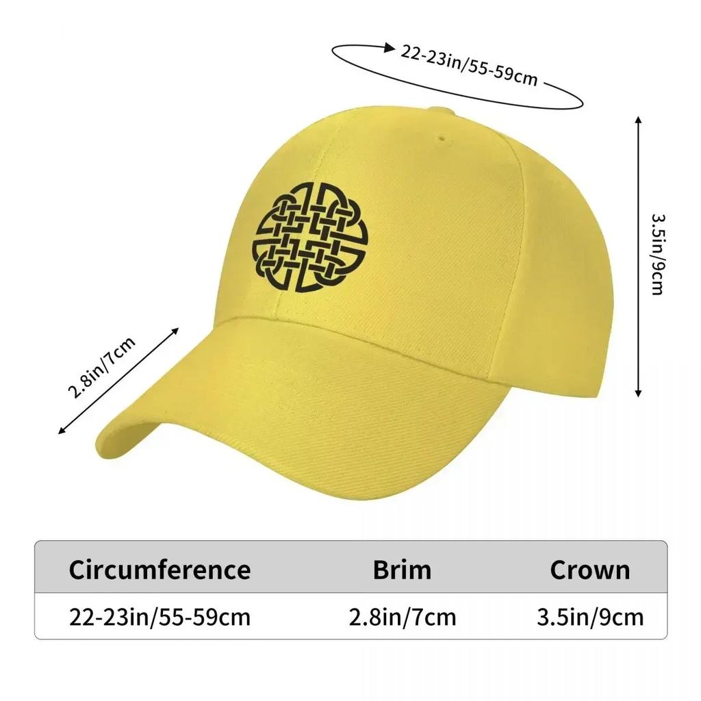 Custom Dara Knot Celts Baseball Cap for Men Women Breathable Trucker Hat Sports