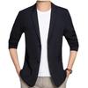 Casual Suit Men's Solid Color Breathable Small Suit Thin Jacket