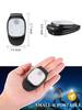LED Clip Lamp 4 Lighting Modes Running Clip Light Safety Warning for Jogging Night Walking for Fishing Hiking USB Rechargeable