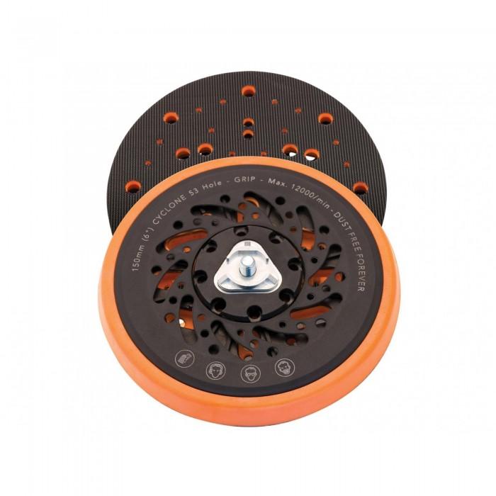 Flexipads World Class Cyclone Backing Pad Medium 53 Hole 150mm