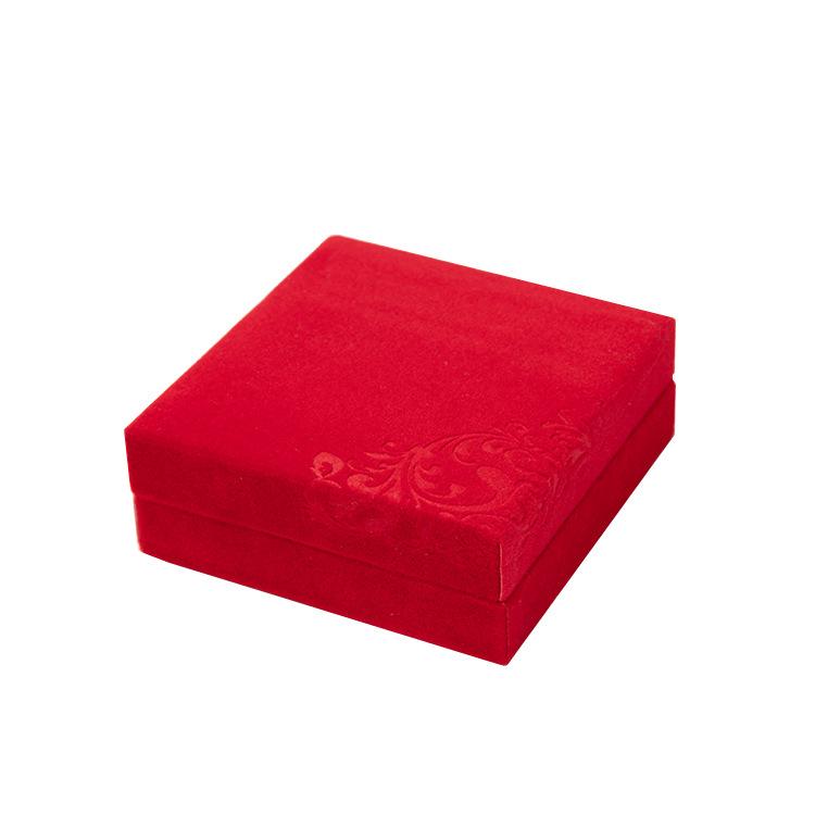 Right Angle Velvet Jewelry Box for Rings, Bracelets, Pendants & Necklaces
