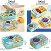 Cute Lunch Box for Kids Girls Boys With Compartments Bento Lunchbox School Child Leakproof Children's Food Snack Boxes New 2026