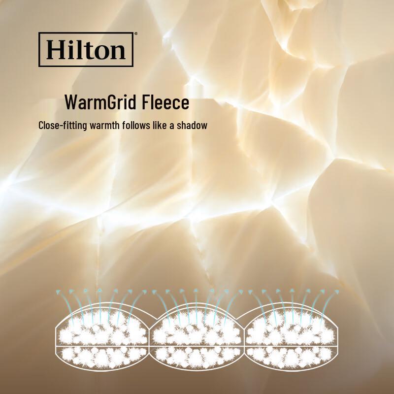 Hilton Hotel Collection 90% White Goose Down Comforter