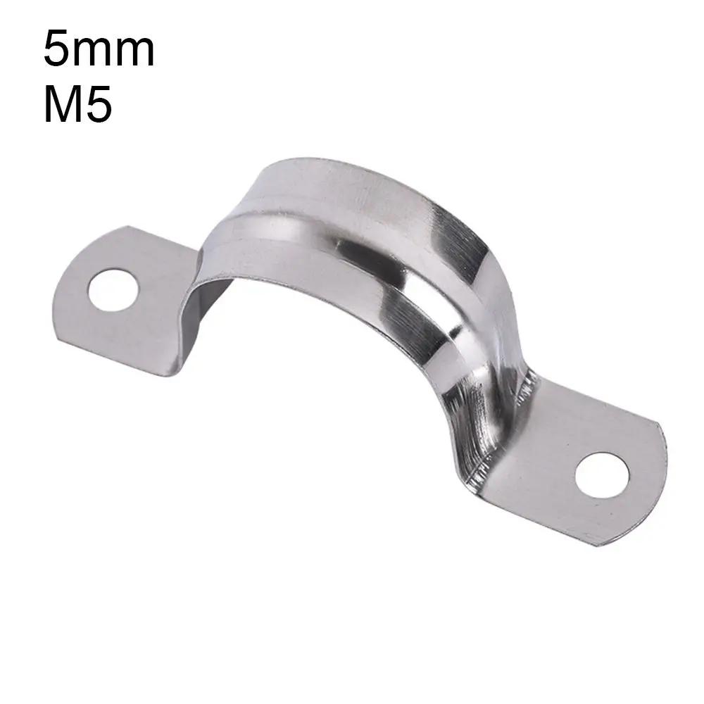 10Pcs Throat Hoop Horseback Hose Clamp Plumbing Tightening Fastening Buckles Riding Clip M5-M100 5mm-100mm 304 Stainless Steel
