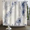 Marble Bathroom Curtain Abstract Modern Luxury Shower Curtain Waterproof Fabric Shower Curtain Bath Curtains With Hooks180x200