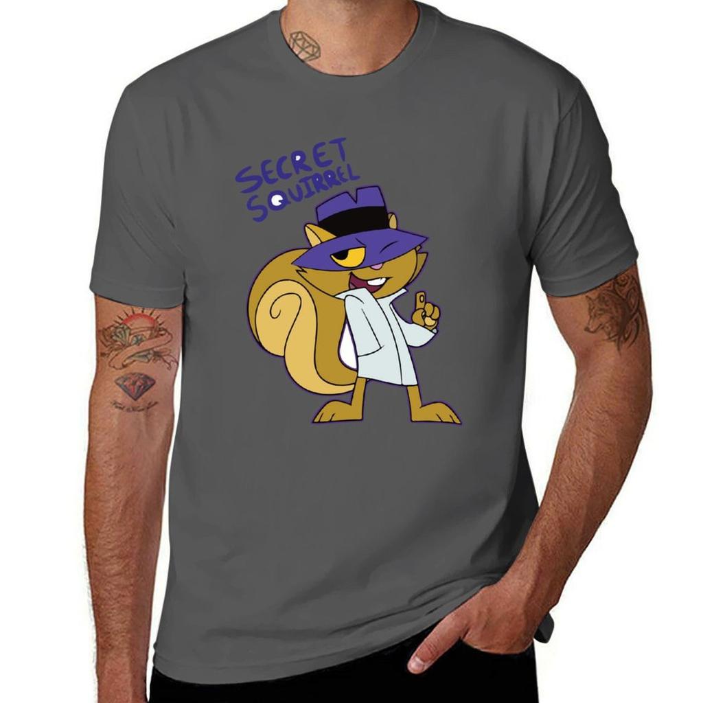 Secret Squirrel Tshirt Casual Loose Short Sleeve Tee For Unisex