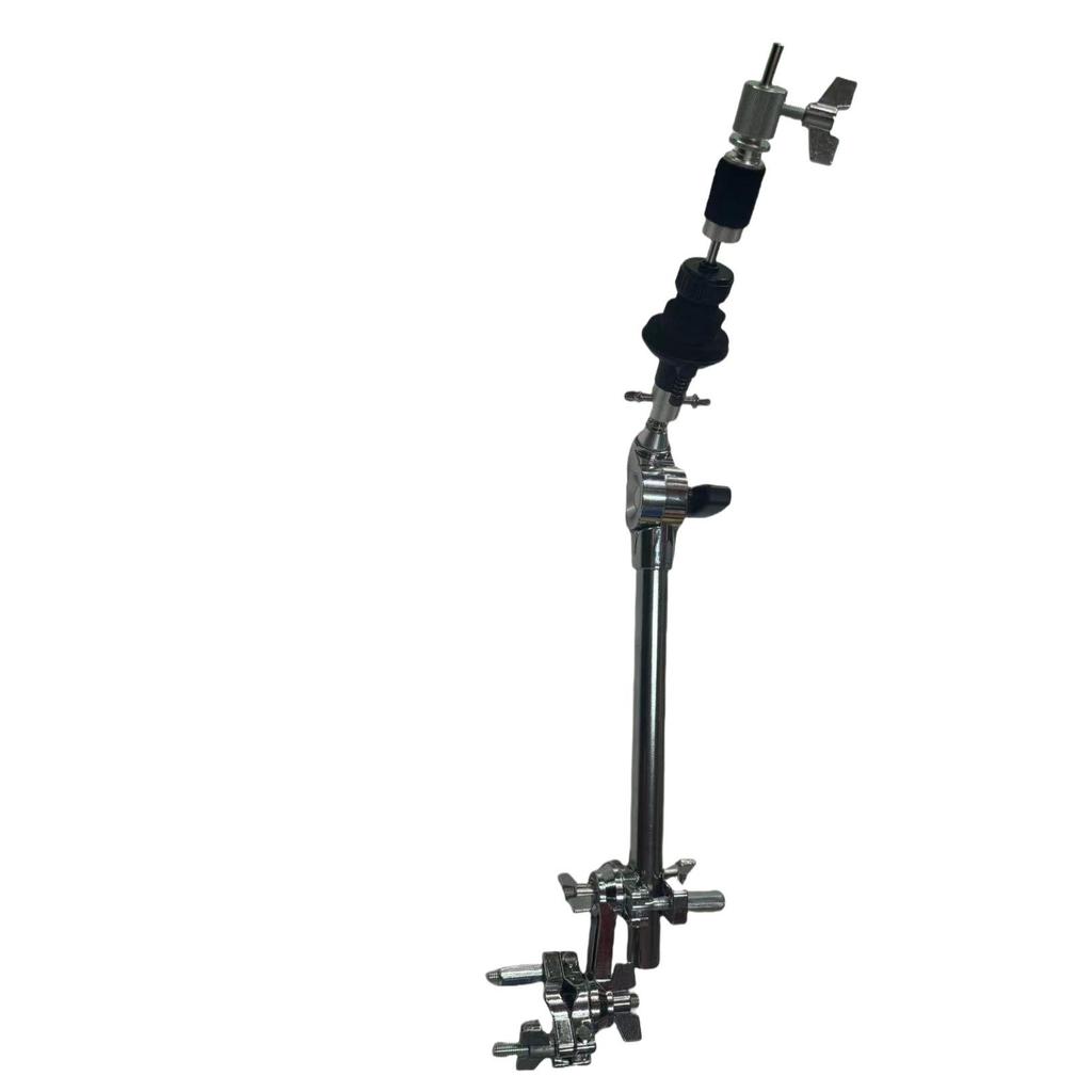 Jazz Drum Cowbell Clip & Hi-Hat Stand with Cymbal Stacker and Splash Cymbal Connection