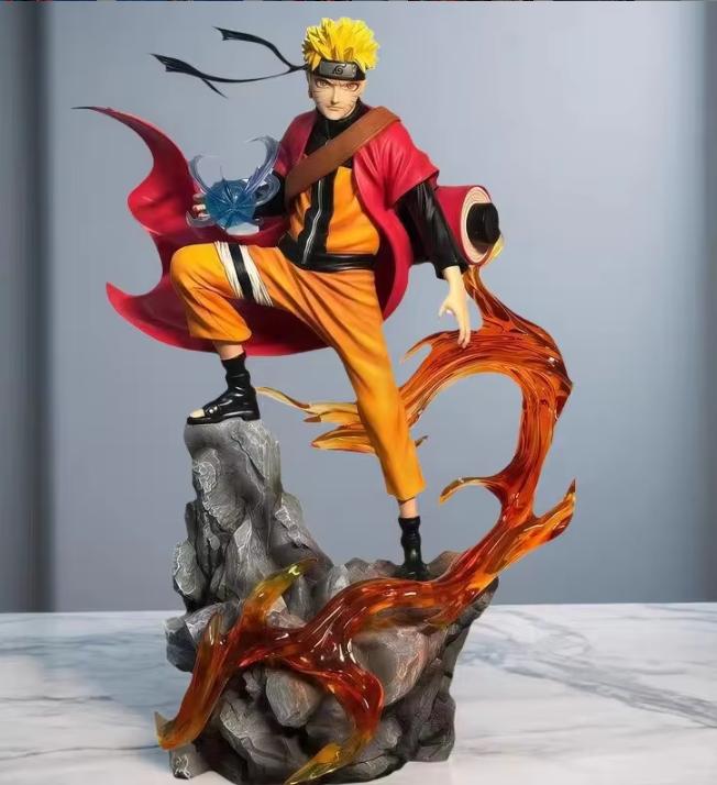 Popular New Hokage Anime Ten Years Naruto Sasuke Peripheral Figurines Desktop Decoration Models Ornaments Statues Gifts