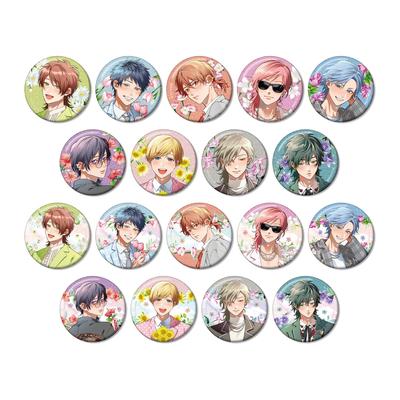 YarichinBitch Club Ogeretsu Tanaka Original Illustration Suit Ver. Trading Glitter Can Badge Box of 18