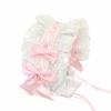Sweet Bow Lace Bow Hairband Handmade Lolita Hair Accessories French Lolita Headband  Lolita Fashion
