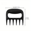 2PCS Bear Claw Quick Meat Shredder Black Bear Claw Meat Divider Multifunctional Meat Processing Tool Cooking Accessories