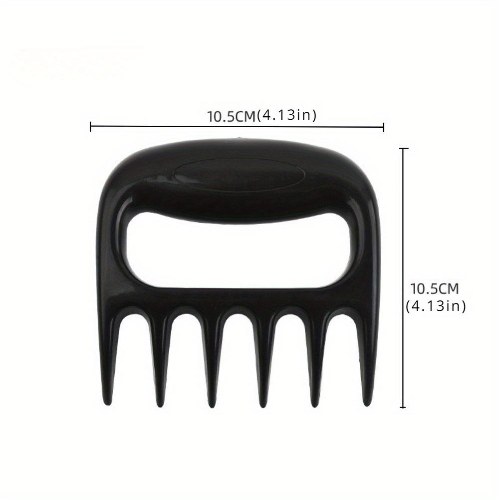 2PCS Bear Claw Quick Meat Shredder Black Bear Claw Meat Divider Multifunctional Meat Processing Tool Cooking Accessories