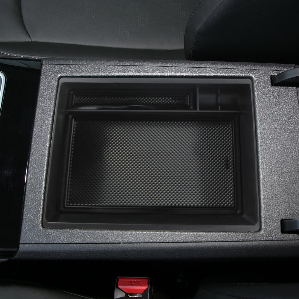 For Isuzu D-Max DMAX 2025 MUX Car Center Console Organizer Tray Interior Armrest Insert Secondary Storage Box Black