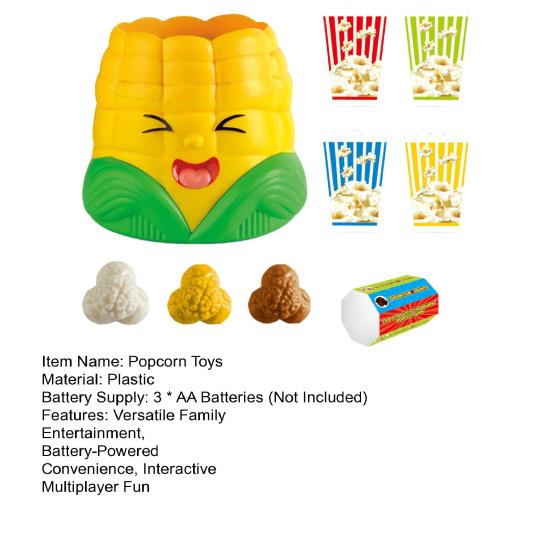Popcorn Game Board for Family Night Fun Party Game for Adults