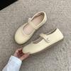 White French light mouth flat sole shoes women's new summer versatile skirt soft sole retro Mary Jane shoes