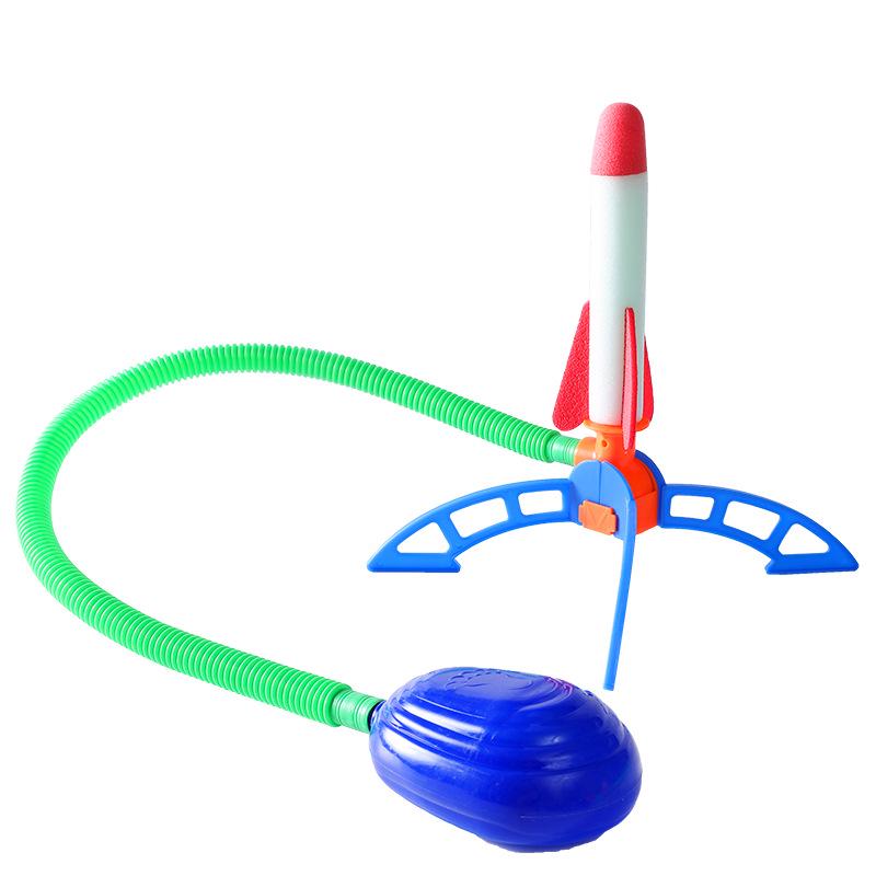 Light-Up Foot Launcher: Skyrocket Rocket Toy for Kids