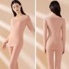 Xueqianman Women's Seamless Thermal Underwear Set