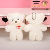 Adorable Blush Bear Plush Keychain Cute Soft Teddy Bear Bag Charm 10cm