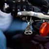 1 pezzo Ciondolo Campanellino Gufo Durevole Accessorio Manubrio per Motociclette, Design Unico, Facile da Installare