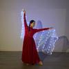Solid Color LED Luminous Scarf Dance Performance Performance Props New Stage Props  Dance Festival