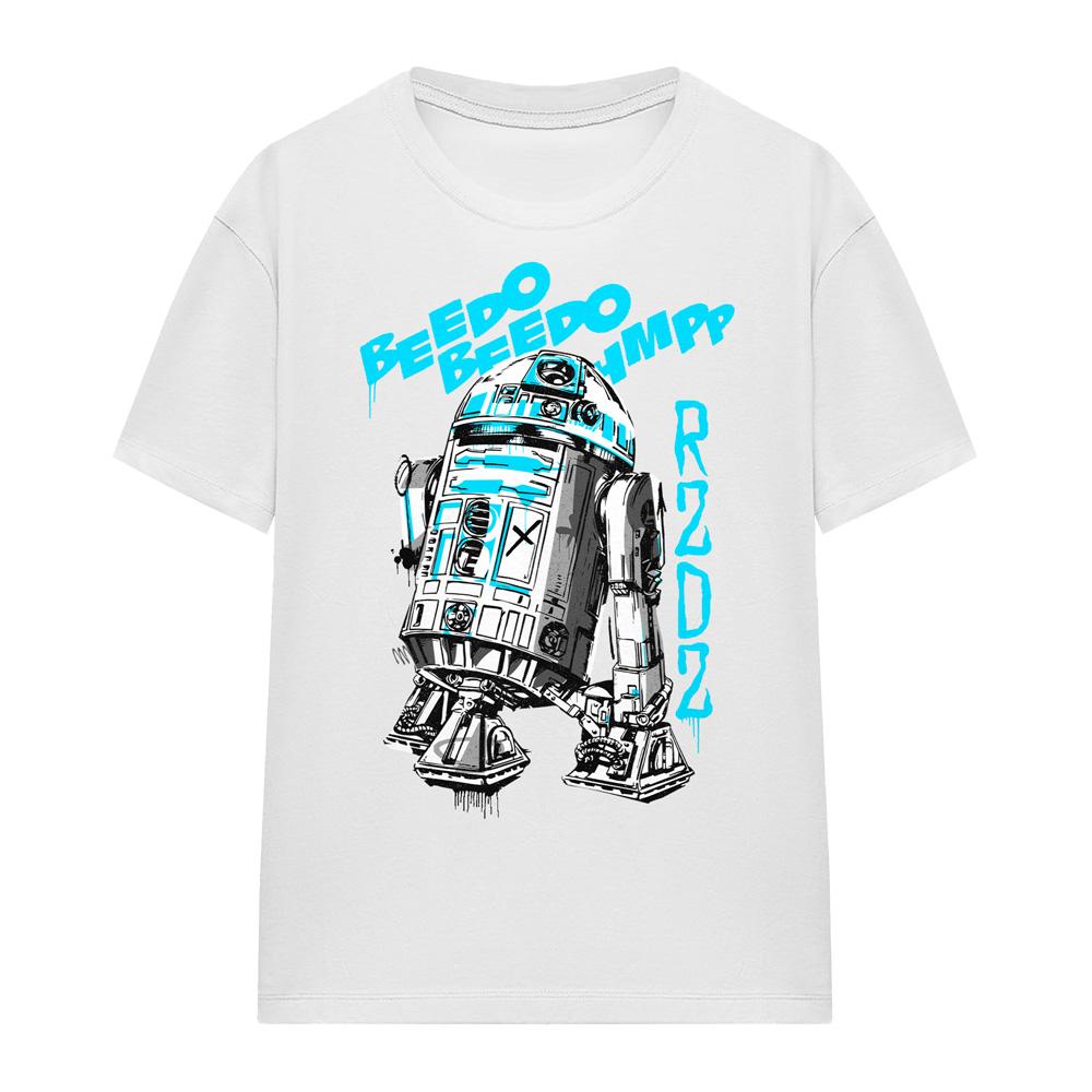 Star Wars Womens/Ladies R2-D2 Graffiti T-Shirt
