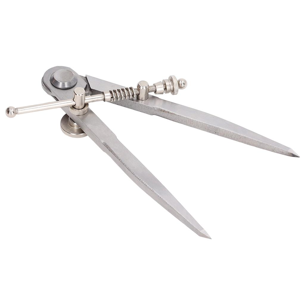 Compas cu brațe plate 150mm Oțel Carbon Mărime Ajustabilă Duritate Ridicată Compas pentru Marcare Mecanică