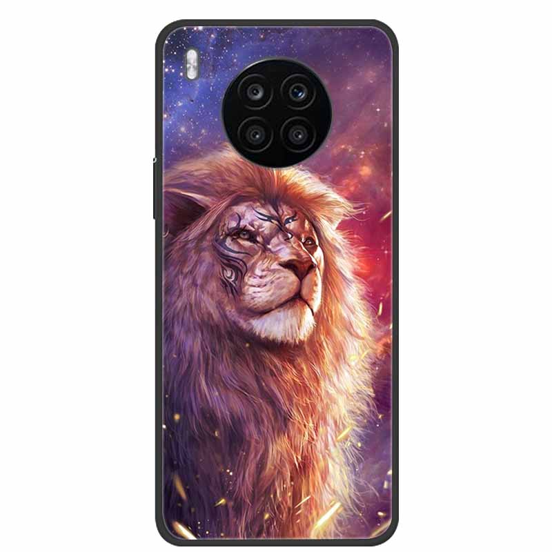 For Huawei Nova 8i Case Shockproof Soft silicone TPU Back Cover For Huawei Nova 8i Phone Cases Nova8i Nova 8 i 2021 Cute Cartoon