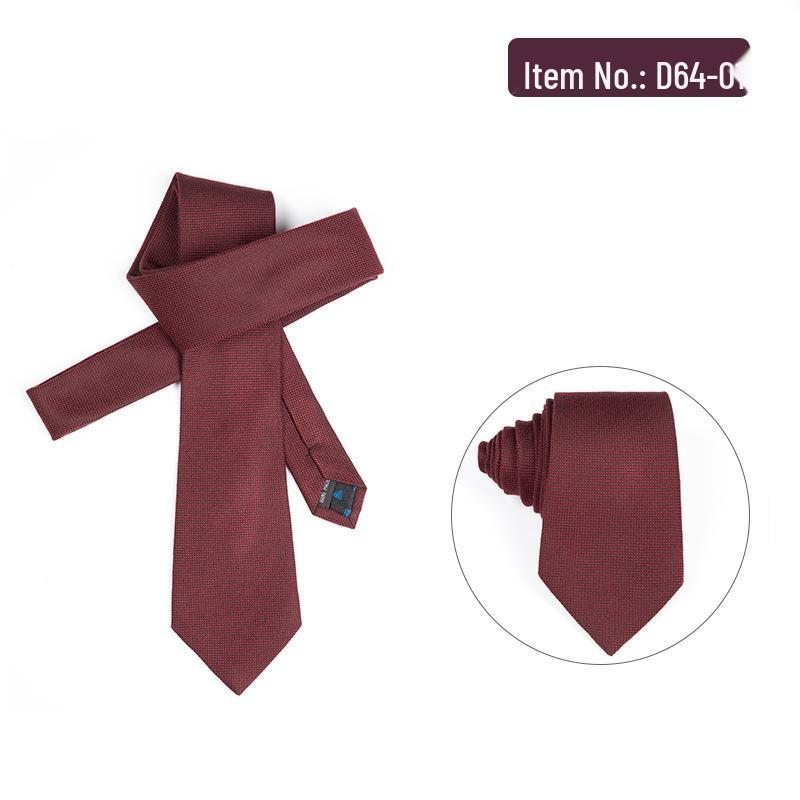 Men s 7.5cm Striped Polyester Silk Tie - Versatile for Casual, Business, and Formal Wear