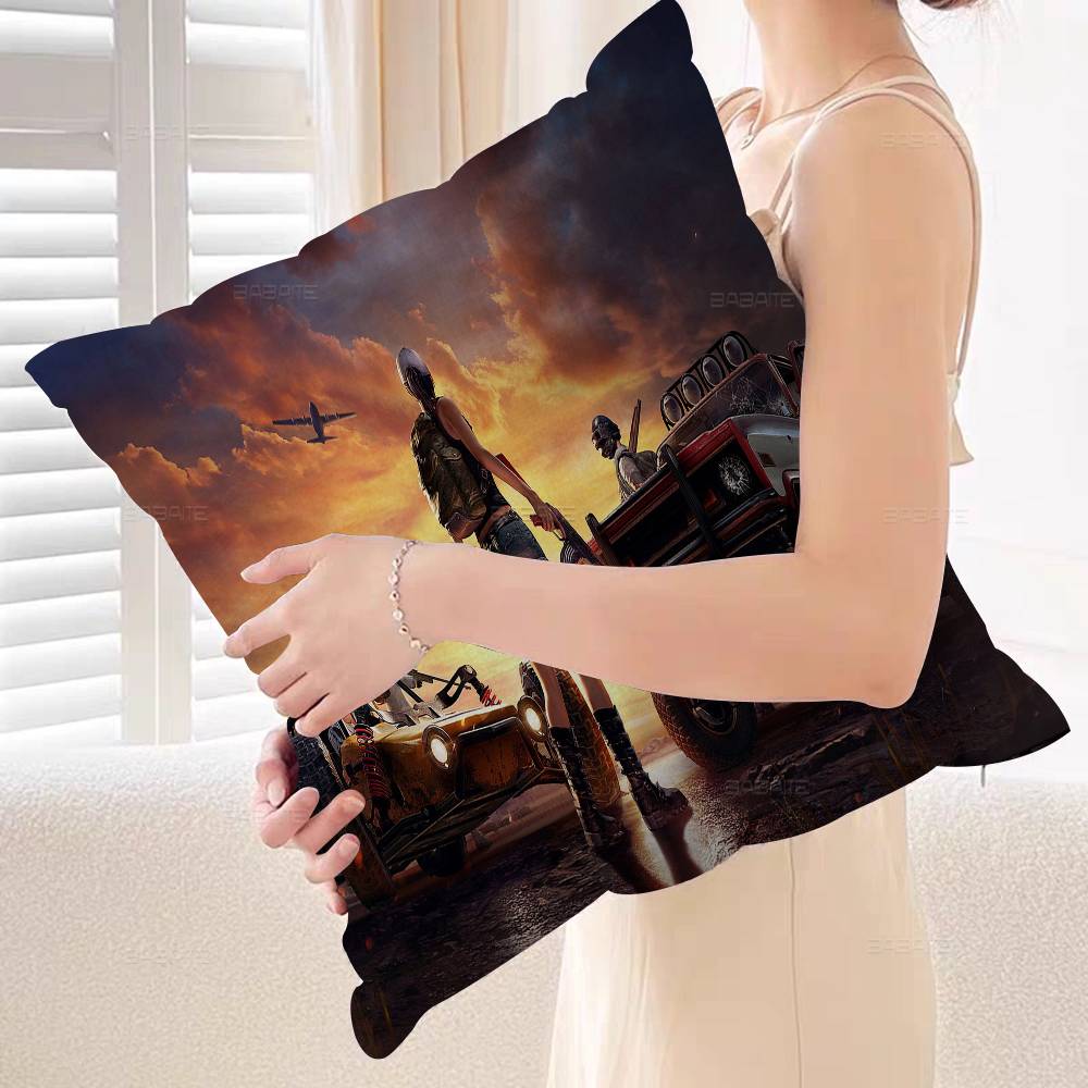 Classic Games PUBG Printed pillow cover sofa cushion cover home room decoration children gift