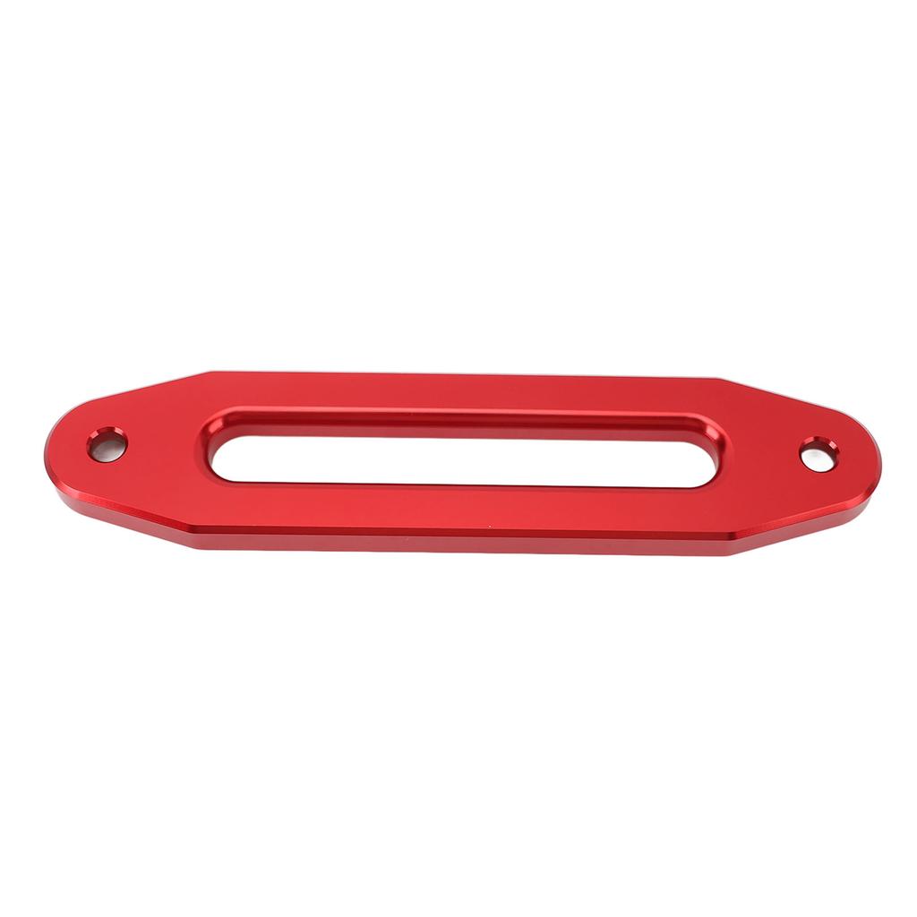 11.6in Winch Rope Cable Guide Aluminium Alloy 12000 Lbs Towing Winch Fair s for Synthetic Winch Rope Cable Guide Red