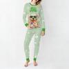 1116 Hot Sale New Christmas Loungewear Family Wear Parent-Child Pajama Printed Set on 1116