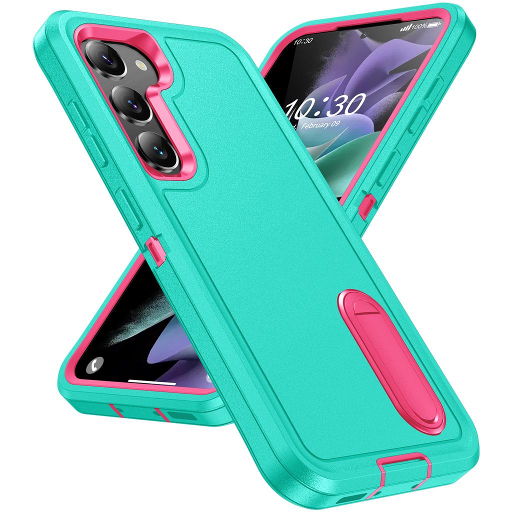 Rutschfeste, bequeme Hülle für Samsung Galaxy S23 FE S22 Ultra S24 Plus A15 A54 A14 A53 A13 A04S Handy-Zubehör mit Ständer