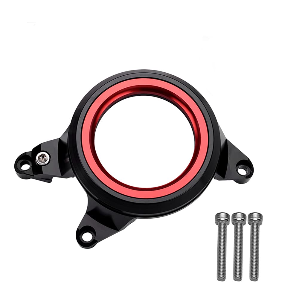 LEDISHUN Engine Slider Clutch Cover Applicable CBR650R CB650R (Red Black)
