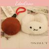 Cartoon Inspired Cha Siu Bao Plush Toy Keychain Pendant Backpack Accessories
