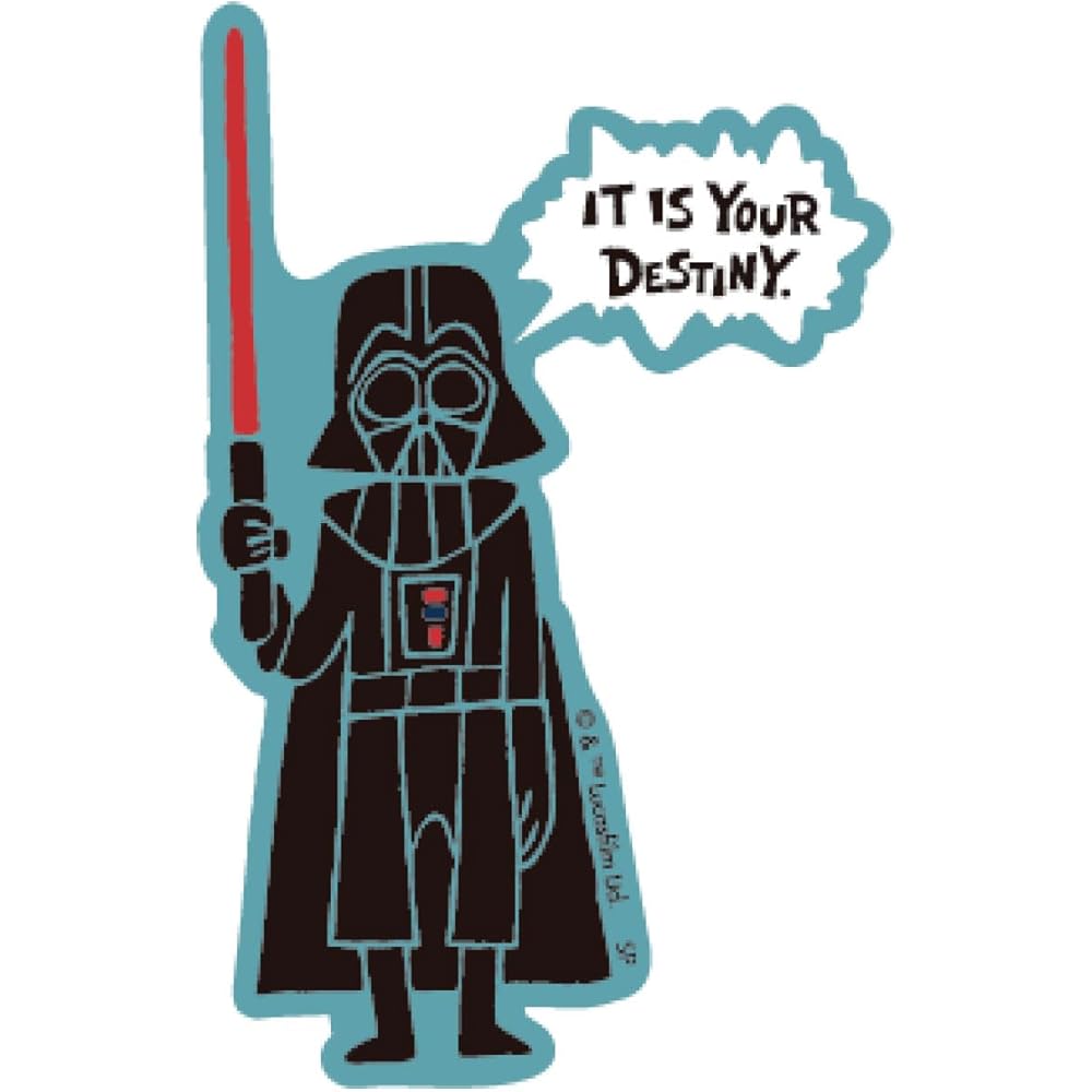 Star Wars Character Sticker Darth Vader Die-Cut Decal GR