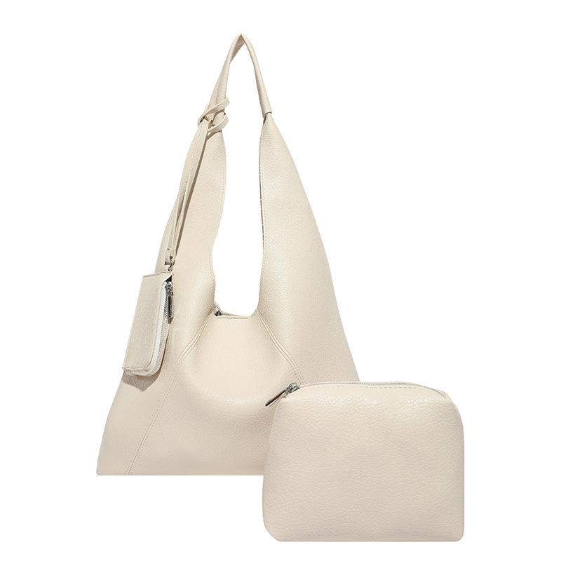 

Fashion tote bag women s 2025 summer new foreign style large capacity fashionable casual shoulder bag high value armpit bag