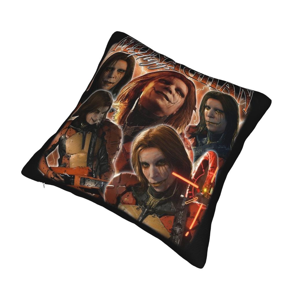 Vintage Higgs Monaghan Bootleg 90S Retro Pillowcase Printed Cushion Cover Decor Death Stranding Pillow Case Cover Home Zipper