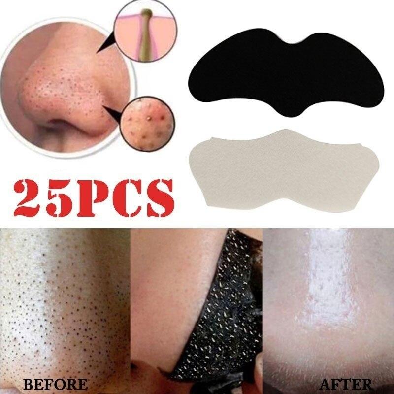 Nose Blackhead Remover Mask Deep Cleansing Skin Care Shrink Pore Acne Treatment Mask Nose Black Dots Pore Clean Strips