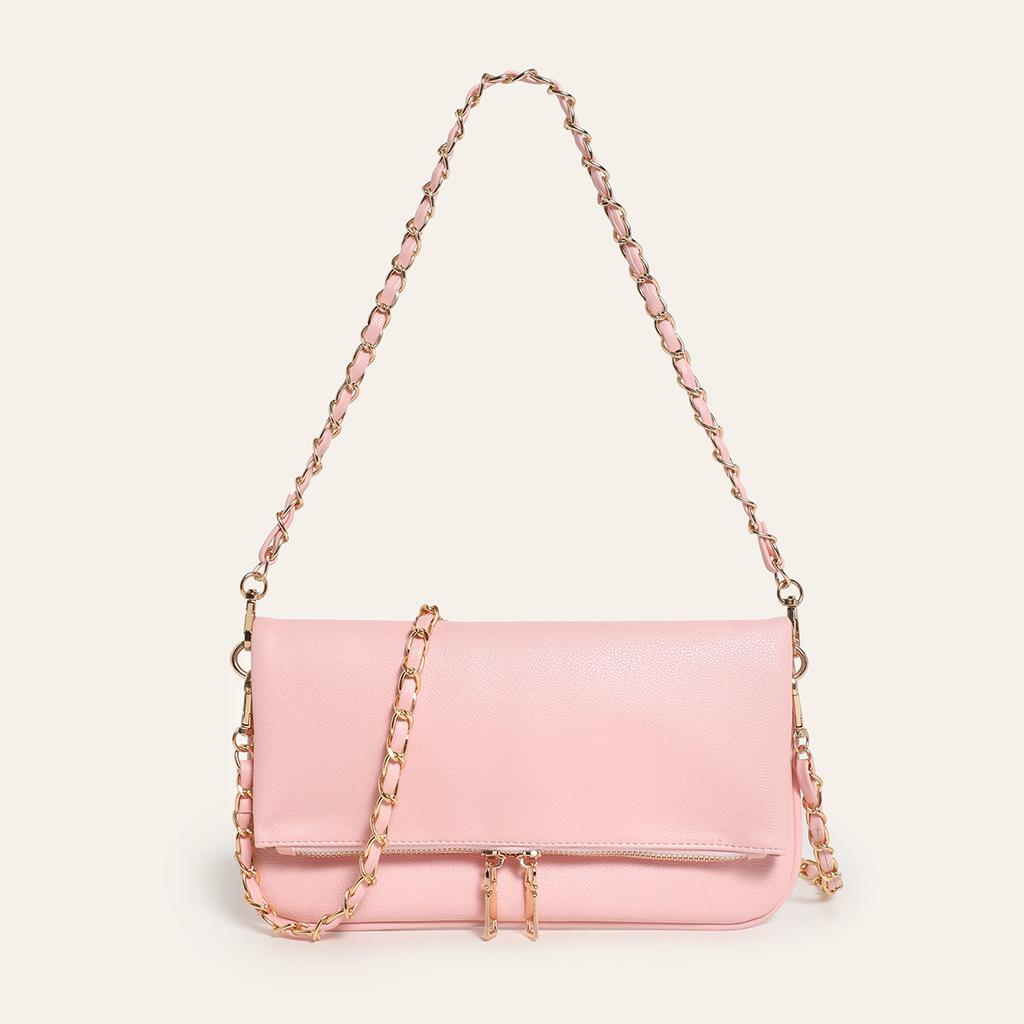 Mode d'été texture chaîne bandoulière messenger bag nouveau polyvalent décontracté petit sac carré version coréenne tempérament sac pour femme