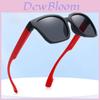Óculos de Sol Quadrados para Crianças Com Lentes Polarizadas Tac Para Esportes ao Ar Livre e Moda