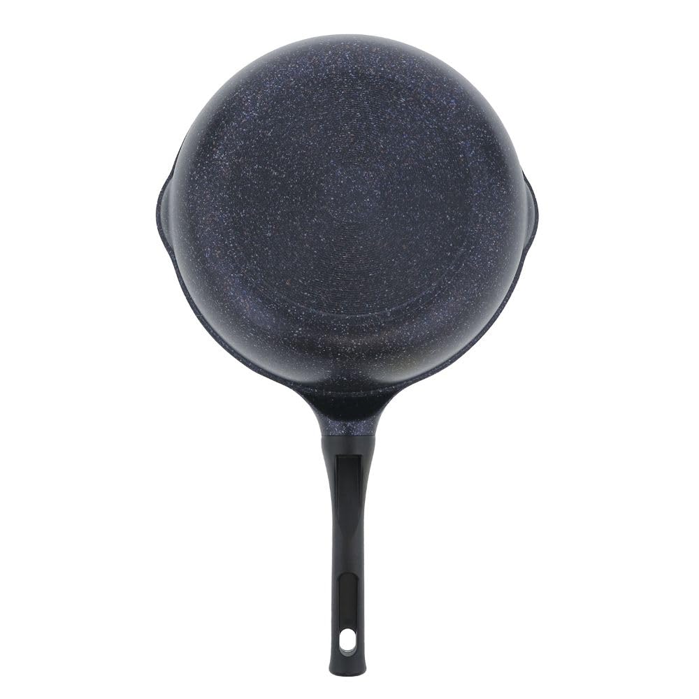 Bestco Frying For Gas Stove Diamond Easy Neo Pan, Deep, 26cm, Only, Double-sided, Coat, Marble, ND-3507, Light,