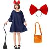 Witch cosplay ribbon + dress bag cute ladies Halloween costume disguise two-dimensional anime women adults female middle high school students festival
