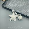 Mobile Phone Pendant Star Pendant Five-pointed Star Weave Key Ring  Bag Pendant