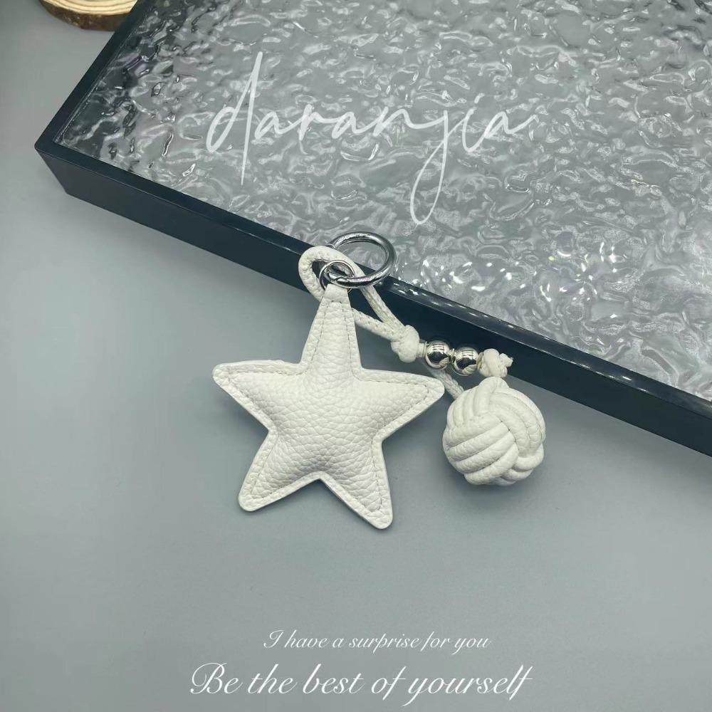 Mobile Phone Pendant Star Pendant Five-pointed Star Weave Key Ring Bag Pendant