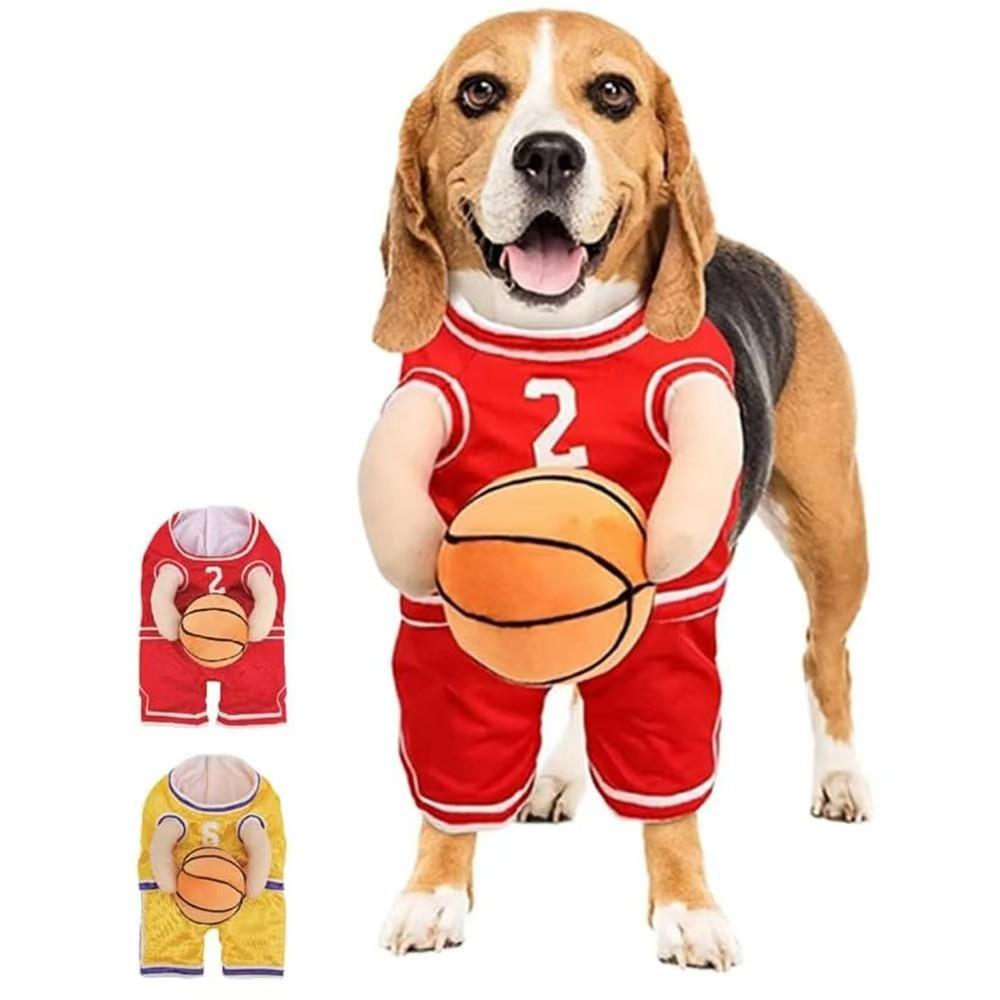 Costume Basketball Dog With Ball Pet Clothing Decoration Fashion Gift Clothes