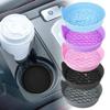2PCS Car Cup Coaster, Waterproof Non-Slip Sift-Proof Spill Saucer Car Interior Accessories