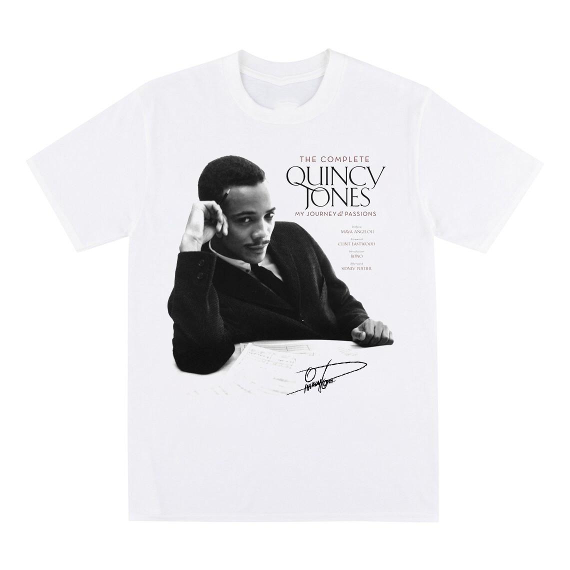 The Complete Signature Quincy Jones Shirt Classic White Unisex S-5XL S